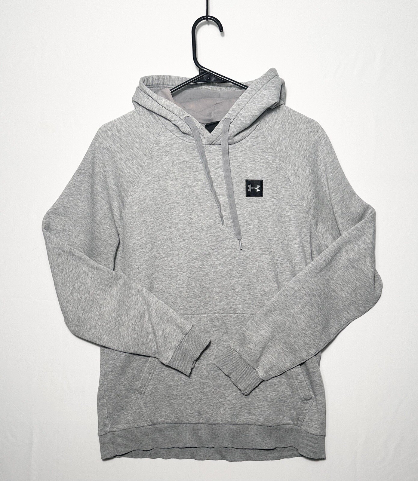 Under Armour Gray Unisex Gray Rival Fleece Drawstring Pull Over Hoodie