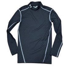 Under Armour Cold Gear Black Compression Shirt S Athletic Base Layer