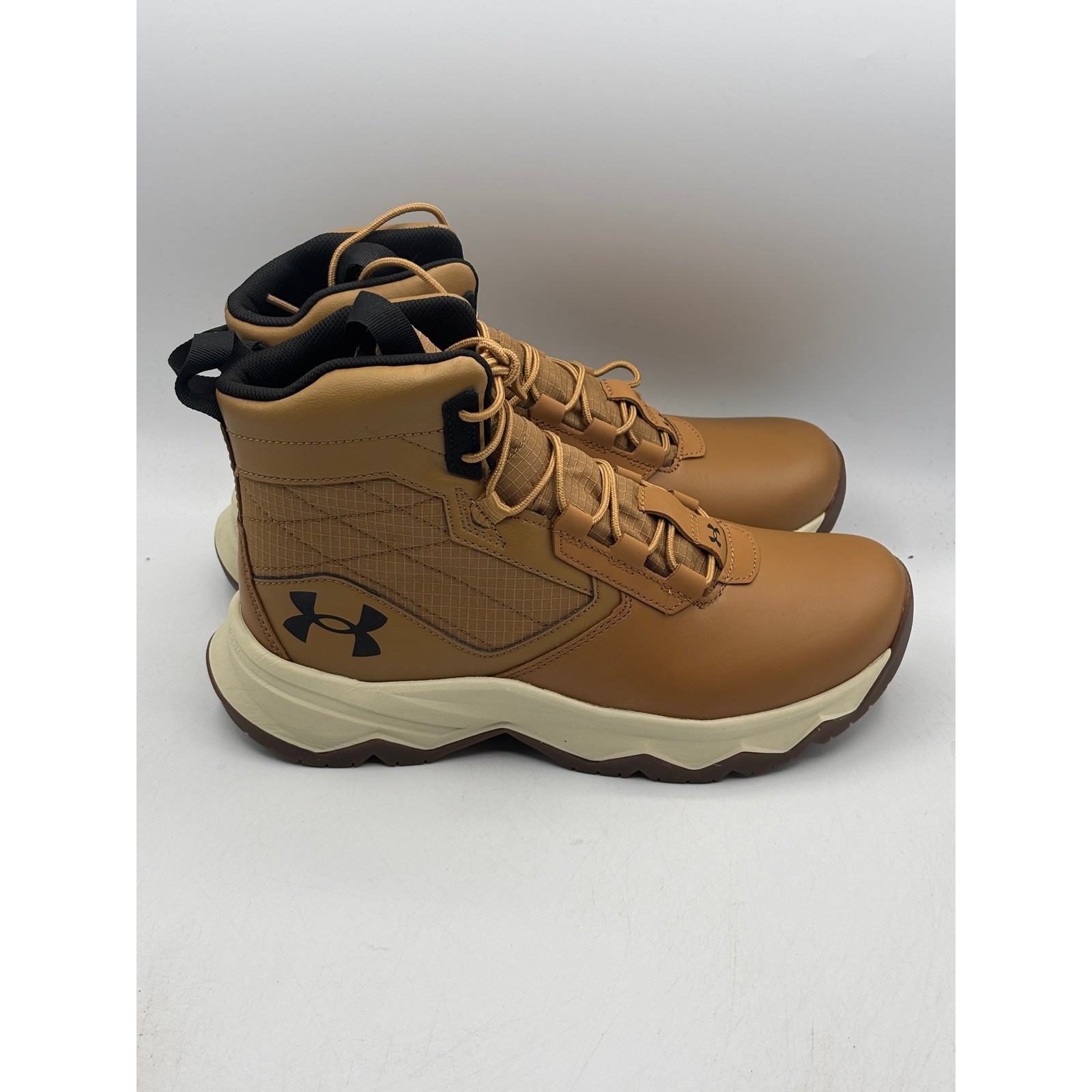 Under Armour Stellar G2 Mens 8 Brown Tactical 6″ Work Boots 3025578-200