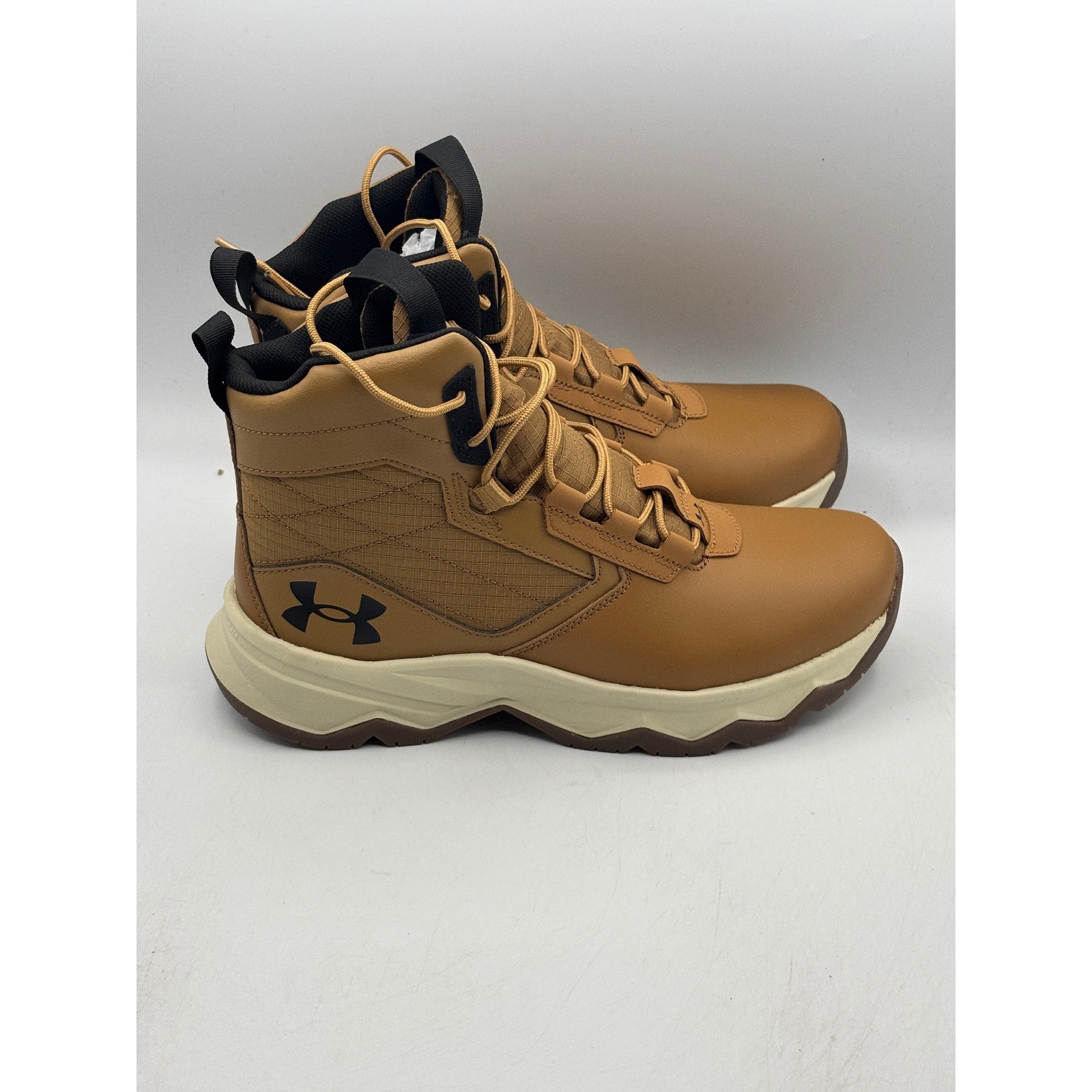 Under Armour Stellar G2 6″ Mens Size 8.5 Brown Tactical Hiking Boots 3025578-200