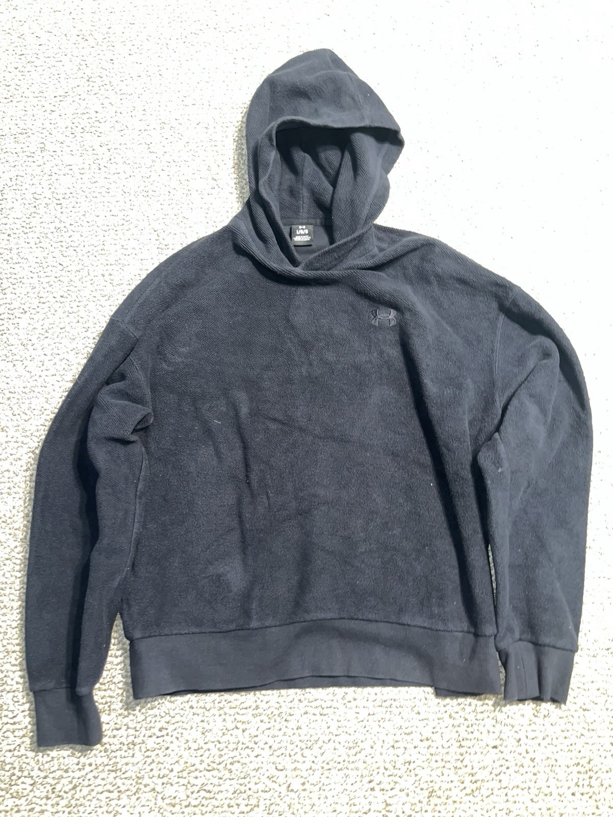 Under Armour Black Hoodie Size Large