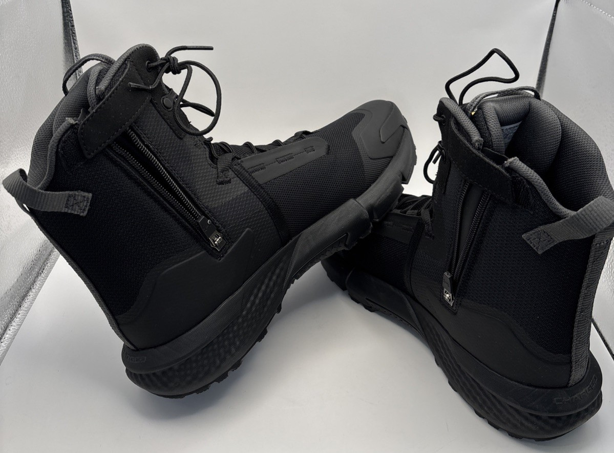 Under Armour  Men’s Size 11 UA Charged Valsetz Zip Boot in Black/Black NIB