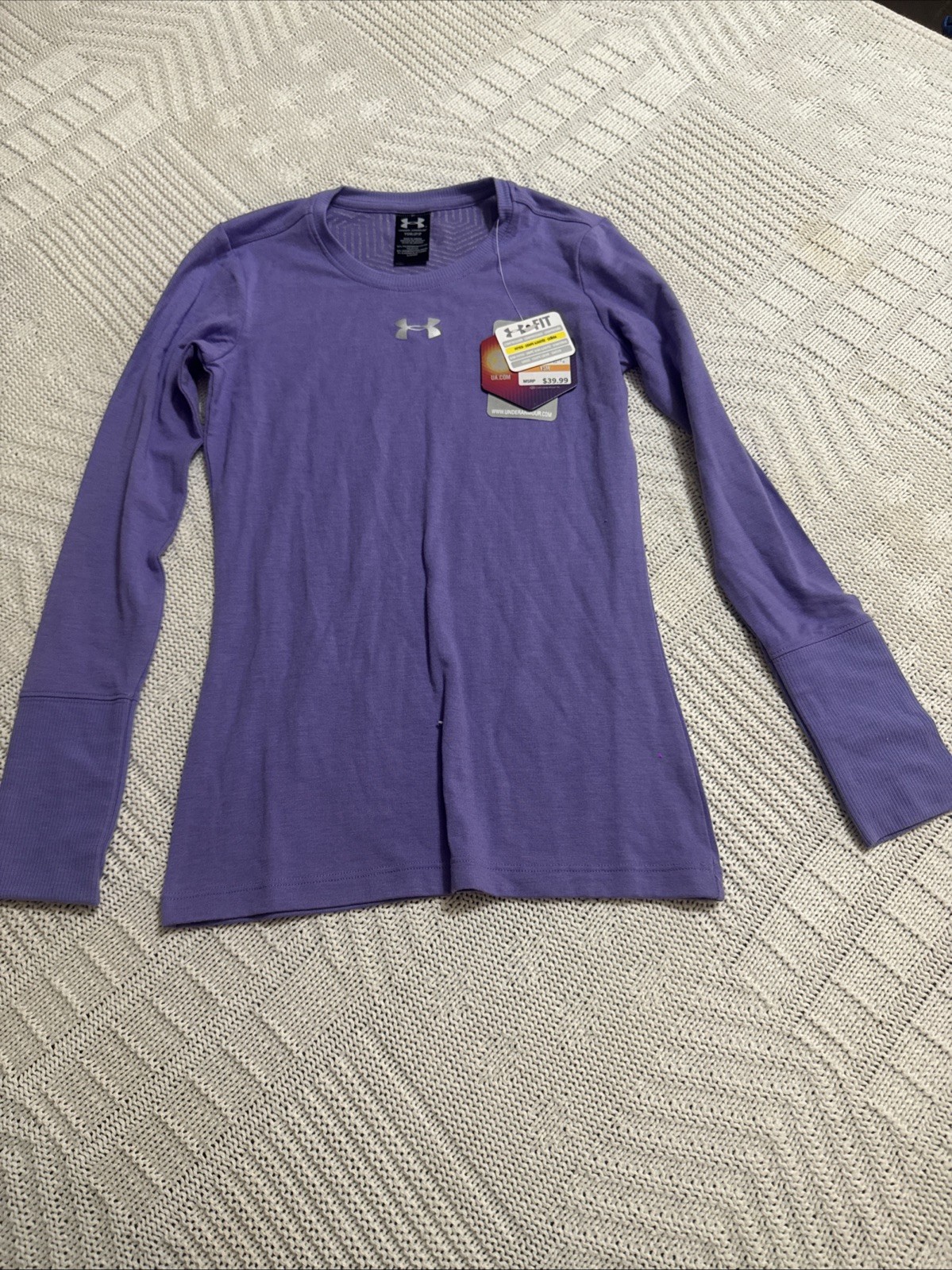 under armour compression shirt ySM Heat Gear NWT