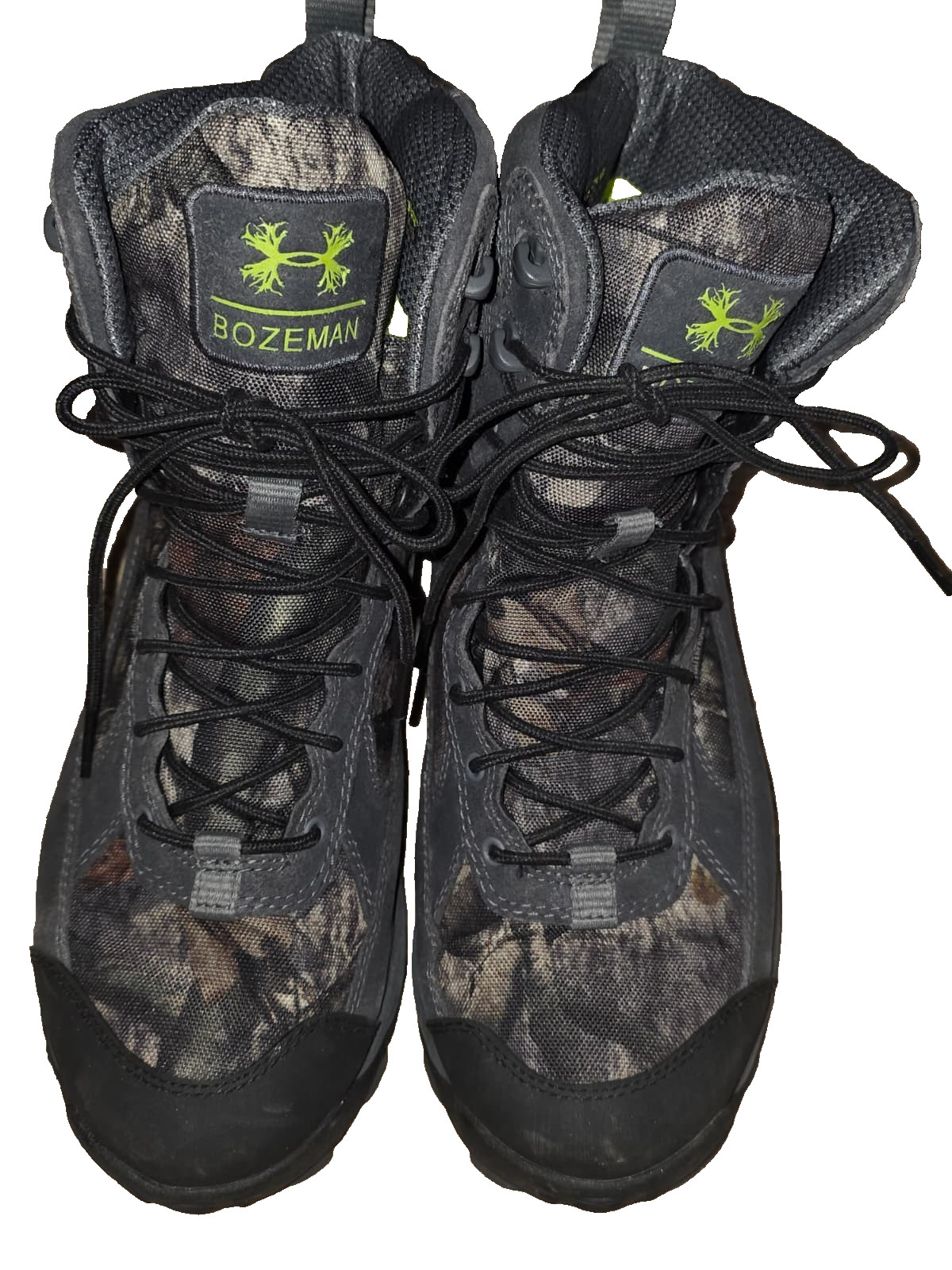 Under Armour Bozeman Men’s Boots | Camo Waterproof Hunting Tactical Shoes | 9.5