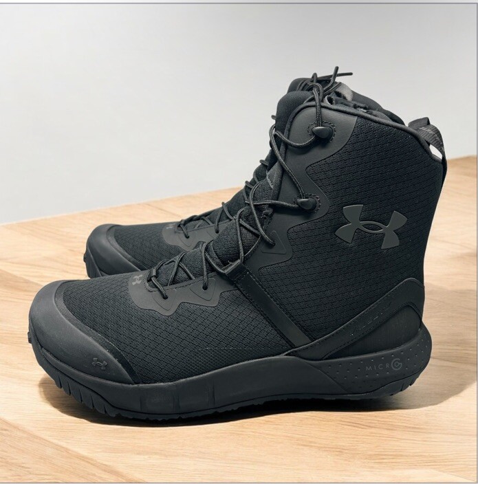 Under Armour UA Micro G Valsetz Tactical Boots 3023743 001 Black Men Sz 14 NEW