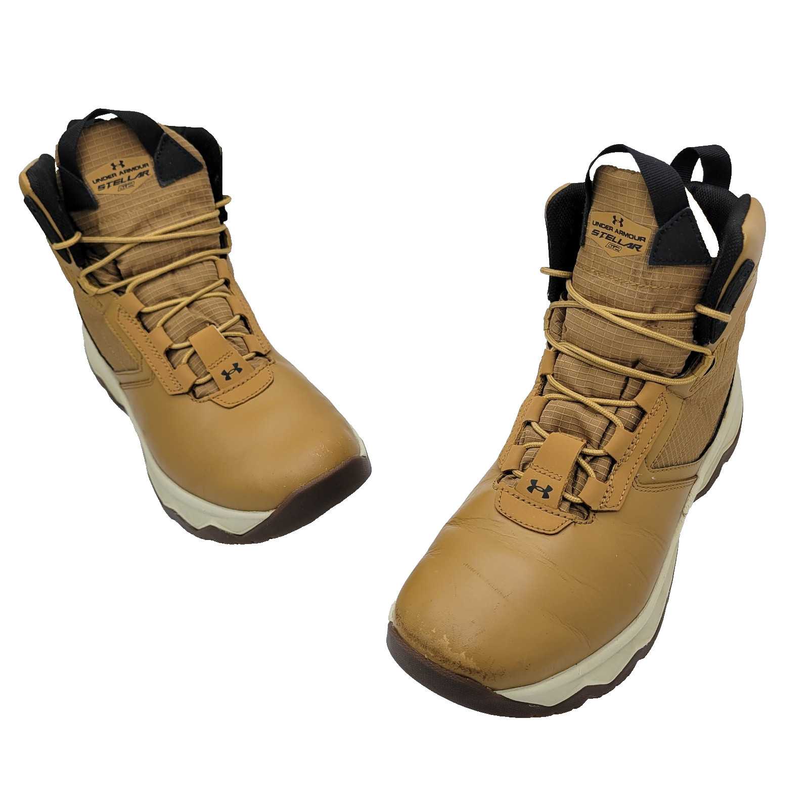 Under Armour UA Stellar G2 6″ Mens 10 Brown Hiking Tactical Boots 3025578-200