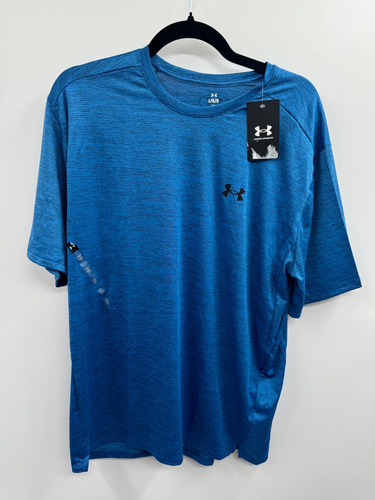 NWT Under Armour UA Tech Vent SS T-Shirt Men’s Large Blue Crewneck Short Sleeve