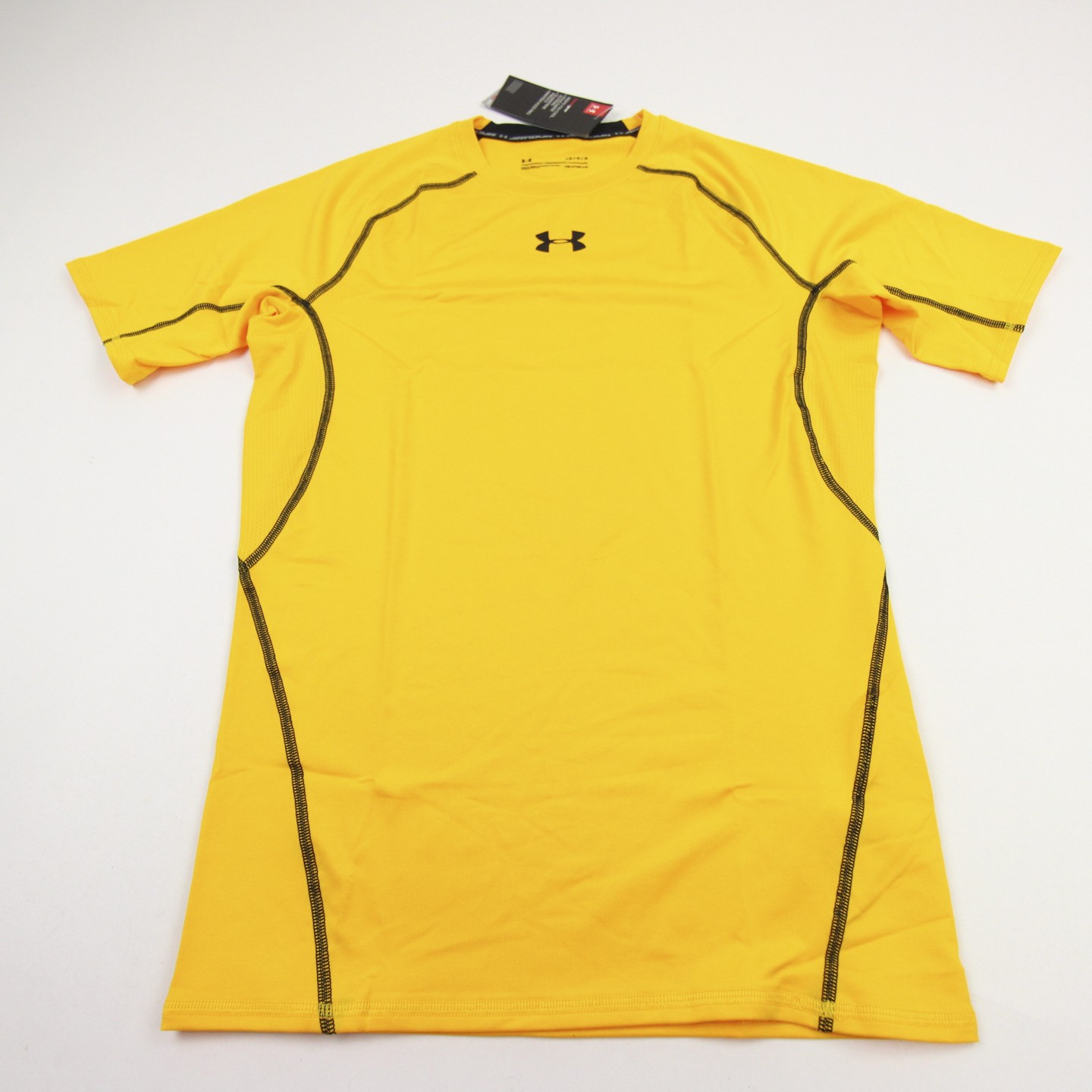 Under Armour HeatGear Compression Top Men’s Gold New with Tags L