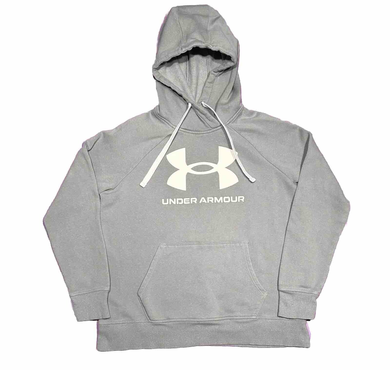 Under Armour Light Green Loose Pullover Hoodie