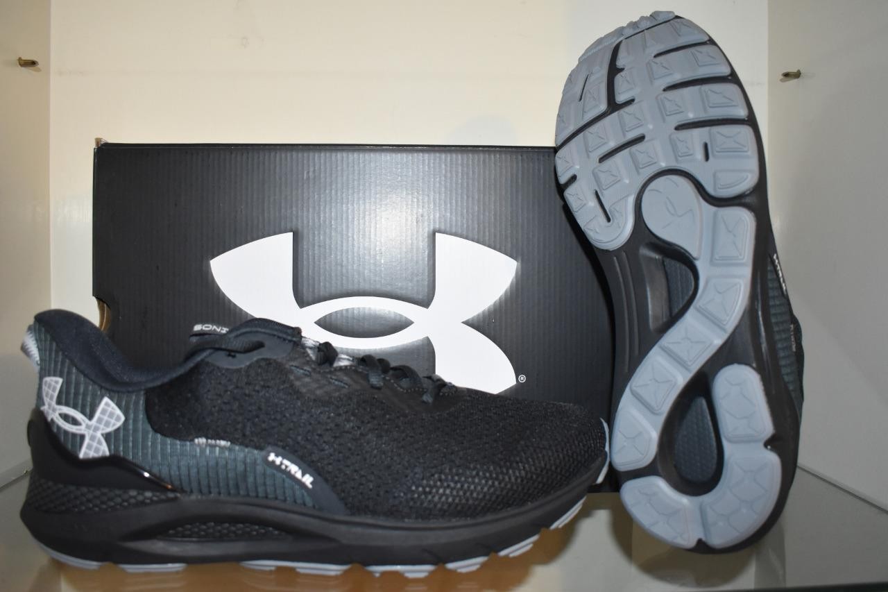 Under Armour U Sonic Men’s Trail Shoes 3027764 001 Black NIB