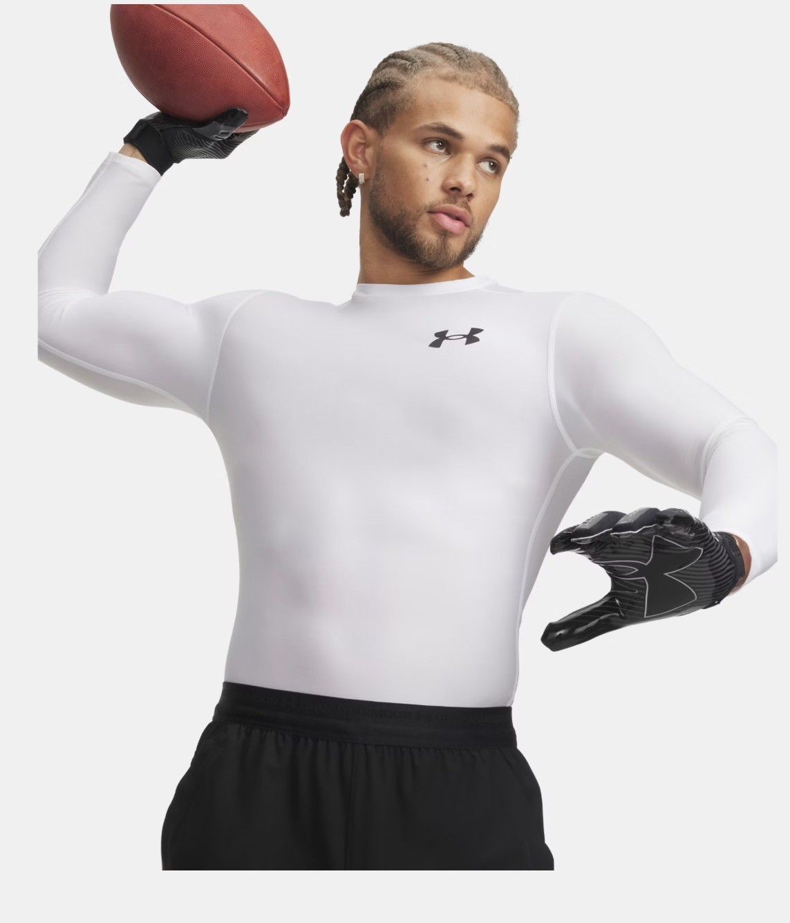 Under Armour Men’s HeatGear Compression Long-Sleeve T-Shirt Size M NWT