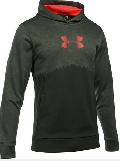 UNDER ARMOUR UA MEN’S STORM ARMOUR FLEECE LOGO TWIST HOODIE M L NEW NWT