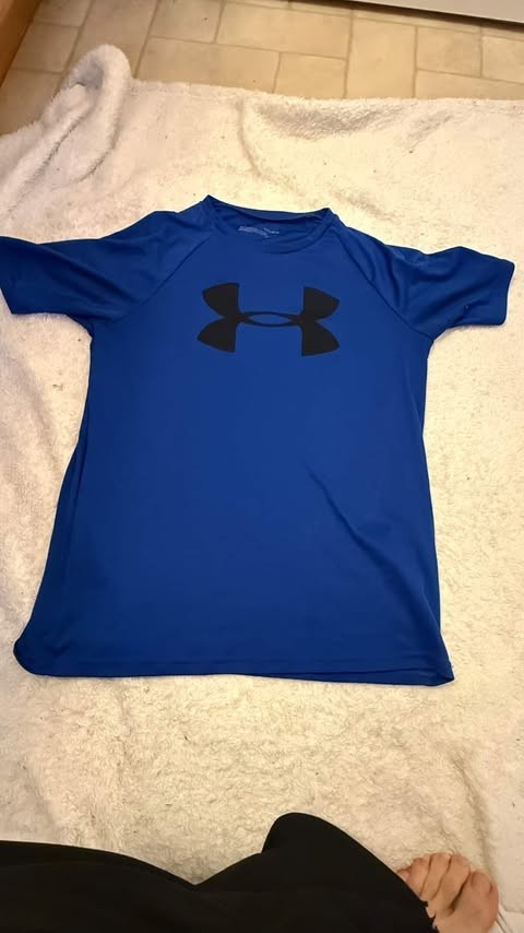 NEW Under Armour Men’s S Tech 2.0 Short Sleeve Athletic T-Shirt – Royal/Graphite