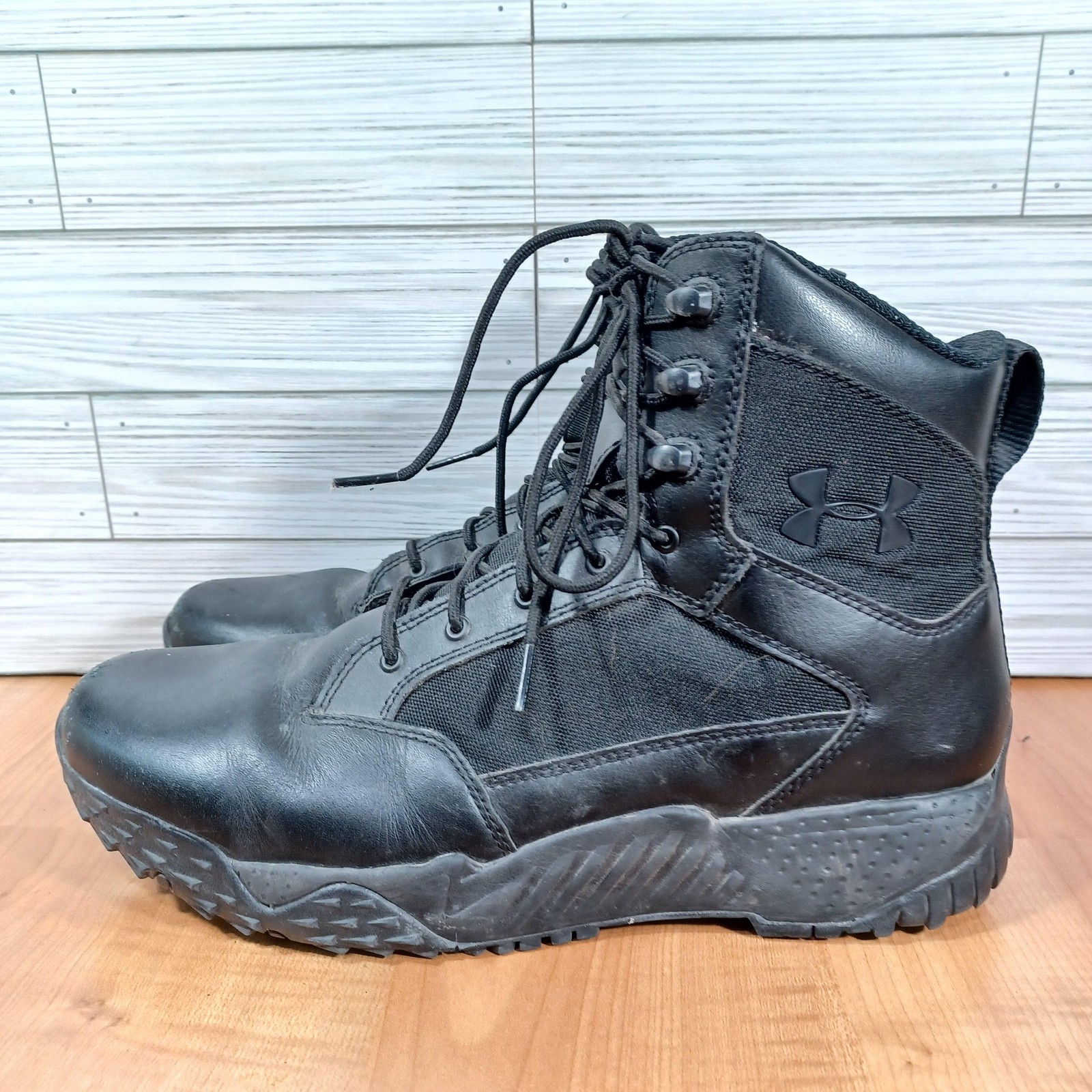 Under Armour Stellar G2 Boots Mens 10.5 Black Tactical Combat Ankle 1303129-001