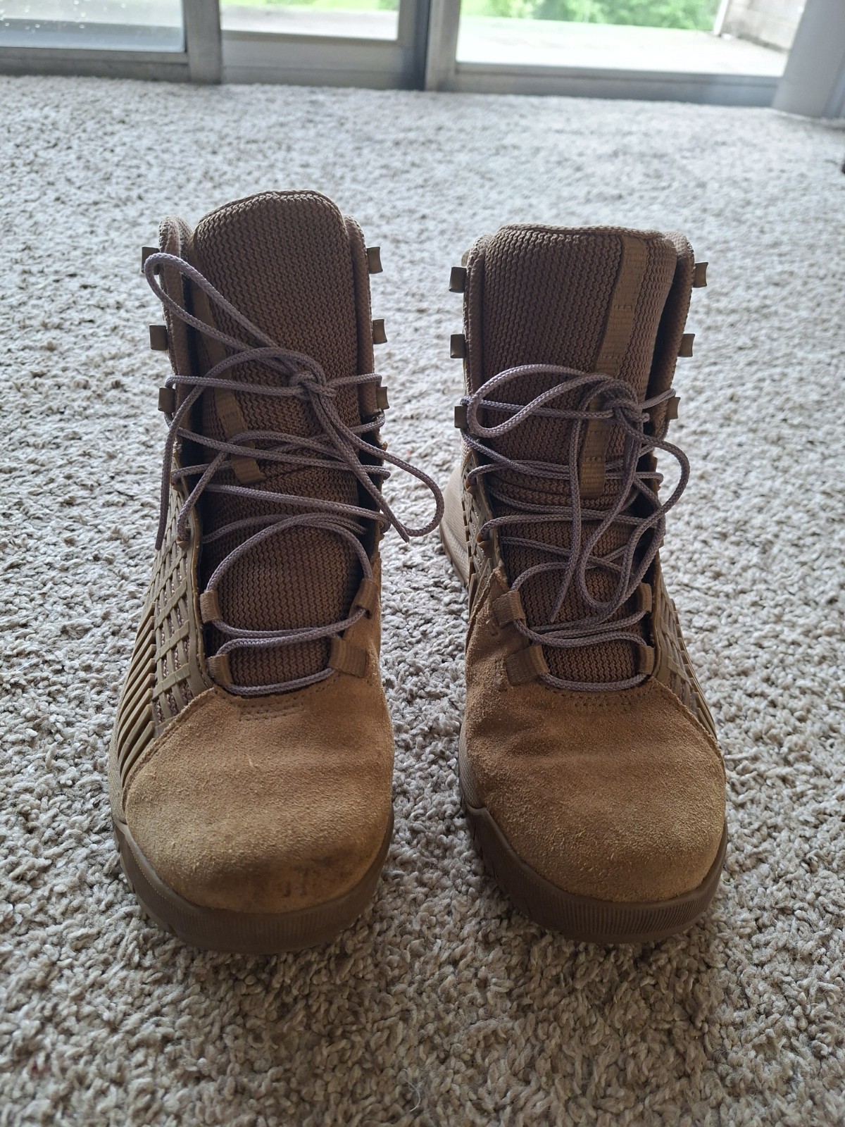Under Armour Stryker Military Tactical Boots Men’s Size 8.5 Coyote Brown…