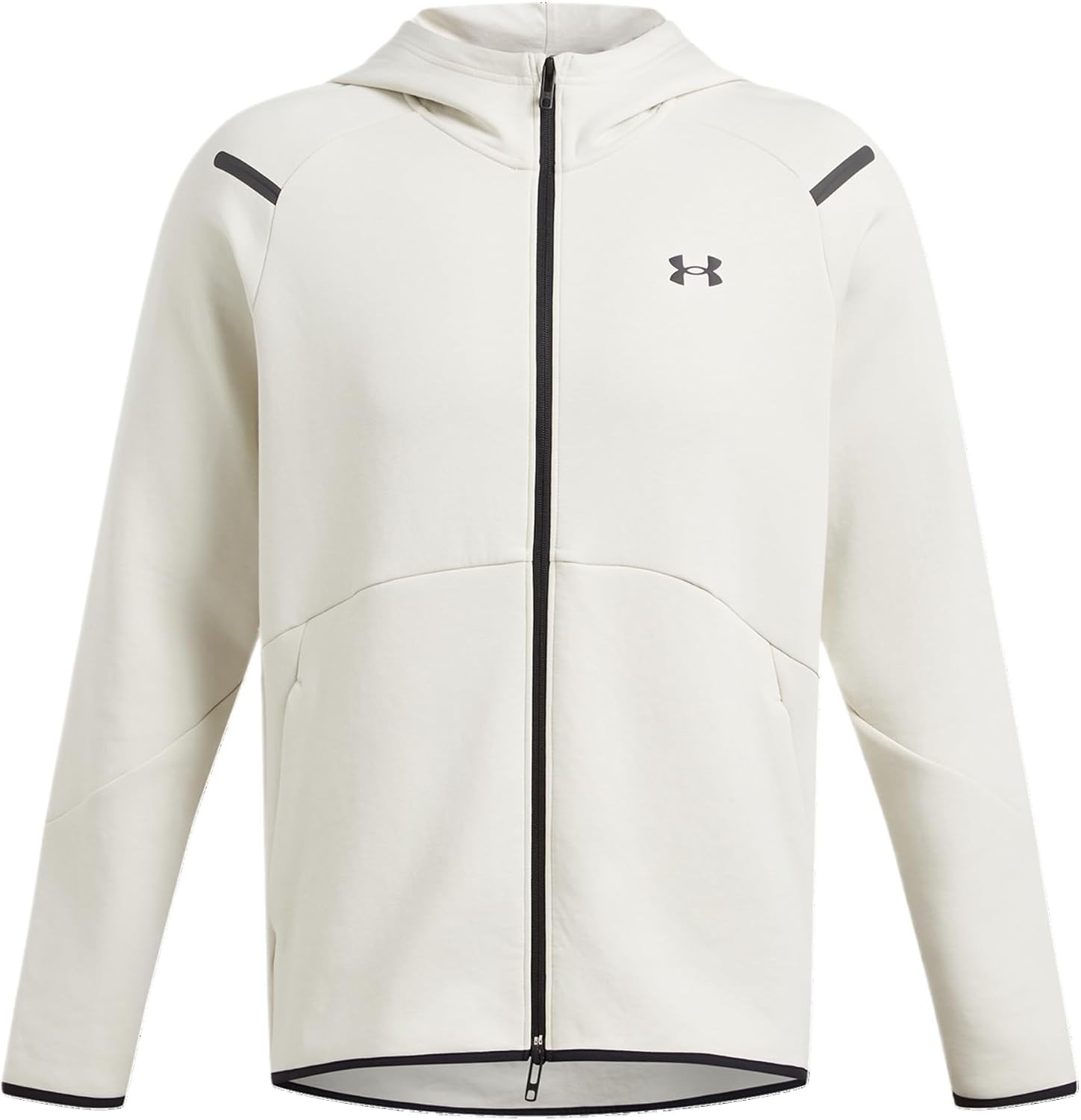 Under Armour Men’s Unstoppable Fleece Full-Zip Hoodie SUMMIT WHITE/BLACK Large