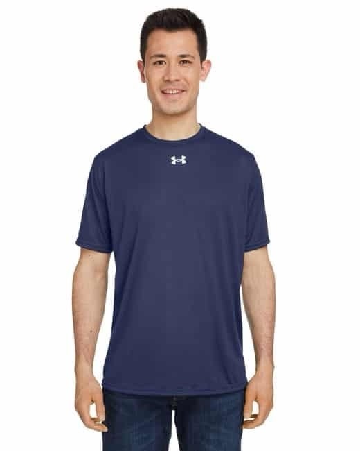 NWT Under Armour Team Tech Short Sleeve T Shirt Mens XL Navy Blue